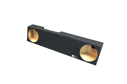 Atrend Bbox Dual 10” A214-10CP Sealed Subwoofer Enclosure Fits 2006 – 2013 Dodge Ram Mega Cab, Charcoal