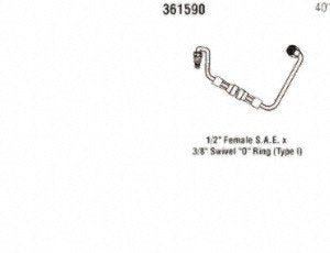 Power Steering Gates 361590 Hose Assembly Pressure Line