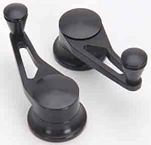 Black Billit Aluminum Vent Window Crank Lokar XIDH-2022