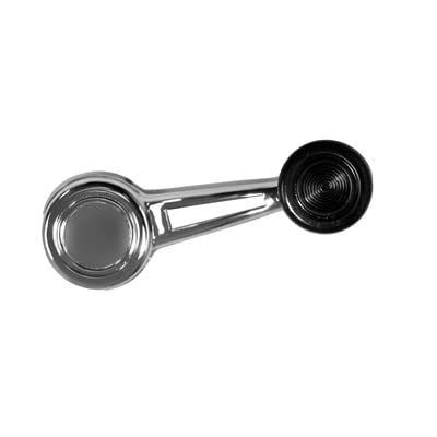Quarter Window Crank with Black Knob Scott Drake C8ZZ-6530322-BK