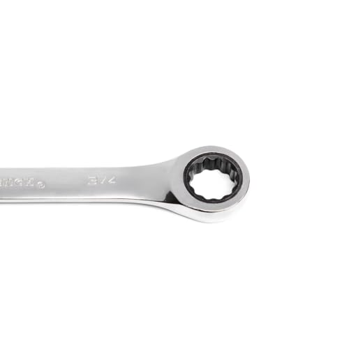 8 Pc. GEARWRENCH 12 Point Open End Ratcheting Combination SAE Wrench Set - 85599