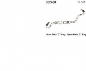 Power Steering Gates 362400 Hose Assembly Pressure Line