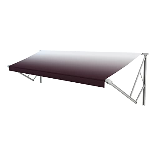 Lippert Solera RV Awning Roller and Fabric Assembly 11' White/Burgundy V000286885