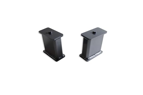 Part# 812255 MAX TRAC SUSPENSION'S is A Pair of 5.5" Lift Blocks FABRICATED from Steel & Powder Coated Grey