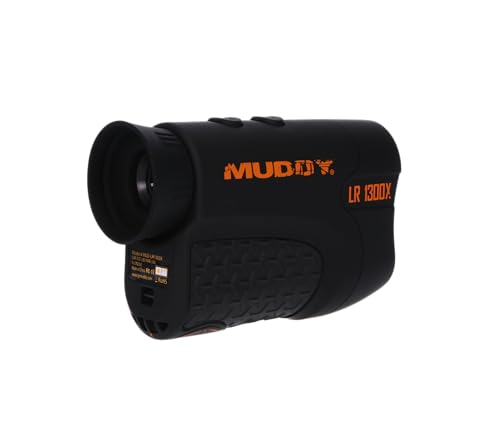 Outdoor Muddy Hunting Precision Rubber Trim Watertight Laser Range Finder, 1300 Yards w/HD