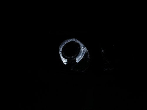Chrome Projector Halo Headlight AnzoUSA for Mitsubishi Eclipse - (Sold in Pairs)