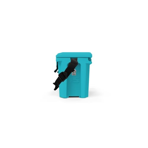 15 Cooler Grizzly | 15 qt Ice Chest Durable Rotomolded Insulated | Made in USA | Warranty for Life | For Beach Boat Camping Fishing Hunting | G15 | Teal