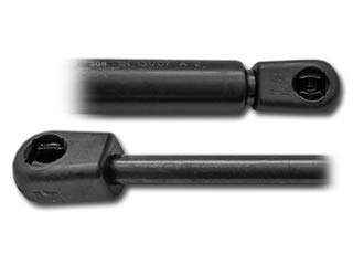 Gas Spring Lift Standard Output Force: 20 lbs, Size: 0.81" H x 2.12" W x 22.5" D, Extended Length: 17.2"