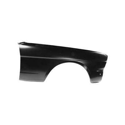 Steel Black Scott Drake Fender (RH), Compatible with 1964-1966 Ford Mustang, Model C5ZZ-16005-AR