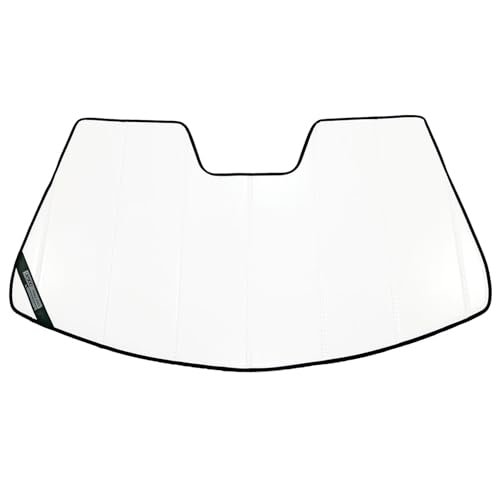 Covercraft Custom Sunscreen UVS100 Premier Series for 2025-2026 Tesla Y (Juniper), White