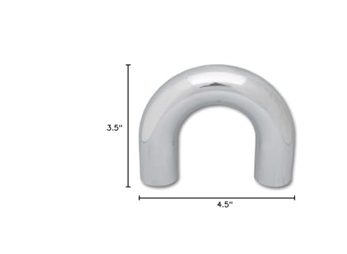 Vibrant 2869 Vibrant Performance Polished Aluminum U-Bend