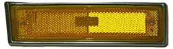 Brothers SMAD9AM-LH Trucks Front Side Marker light - Deluxe - Amber-Left-Each