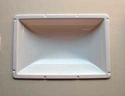 Bri-Rus S.RECREATION N1626 White 16" x 26" Skylight Inner Garnish