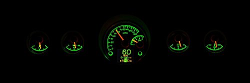 Dakota Digital Customizable 65 66 Ford Mustang Gauges Kit Black HDX-65F-MUS-K