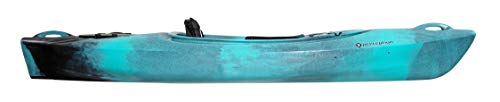 Joyride 10 - Perception Sit Inside Kayak for Adults and Kids - Recreational and Multi-Water Kayak with Selfie Slot - 10 ft - Dapper