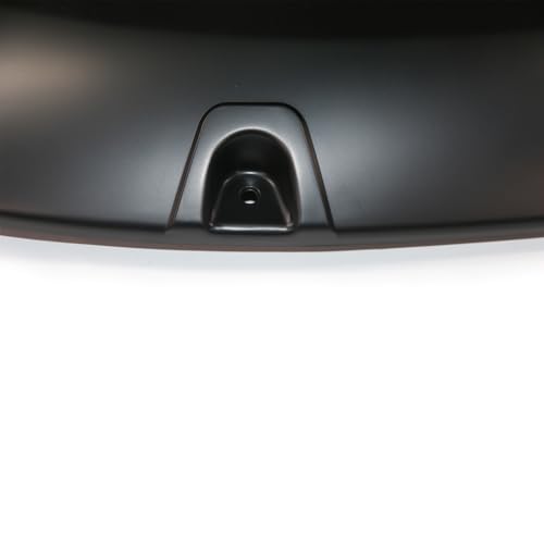 Fender Flares Black Riveted Style Black Compatible with 2010-2010 Dodge Ram 2500|2011-2018 Ram 2500|2010-2010 Dodge Ram 3500|2011-2018 Ram 3500-FPSRA09T Black Horse