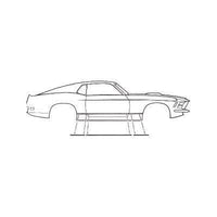 Scott Drake Rocker D0ZZ-6320938KIT Moldings