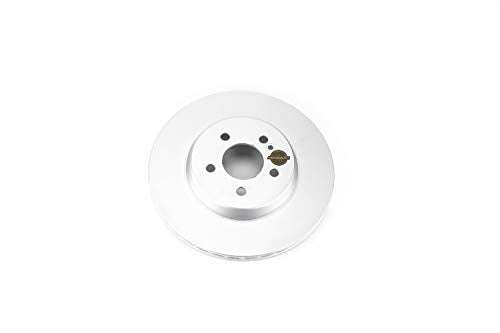 Genuine Geomet Coated Brake Rotor Power Stop EBR1650EVC For Mercedes C43 AMG, Mercedes C450, Mercedes GLC300, Mercedes GLC350e, Mercedes GLC43 AMG, Mercedes GLC4 [Model Specific]