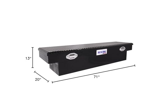 72" Better Built Black Single Lid Box 79210984