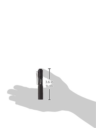 Streamlight MicroStream 66318 45-Lumen Everyday Carry Pocket Flashlight with AAA Alkaline Battery, Black