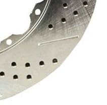 Left Replacement Rotor 2pc Left Rear Service Parts
