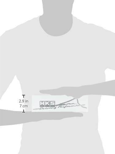 Silver HKS 51003-AK116 Sticker (Sticker)