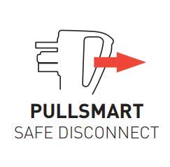 Furrion Pigtail RV Adapter - 30 Amp Female Connector to 30 Amp 4-Prong Male Plug (Black) with PullSmart Technology - FP31GEN4R-SB