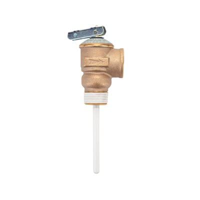 Propane Hose and Connector Camco 10471 (T and P Valve 3/4In with 4In Probe Coated, 150Psi, Bulk)
