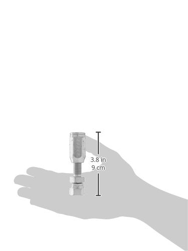 Gates Field Attachable Type T 6C1T-6RFJX for G1 Hose, 1 Wire, Female JIC 37 Flare Swivel, 3/8" ID