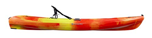 Tribe Perception 11.5 | Sit on Top Kayak for All-Around Fun | Large Rear Storage with Tie Downs | 11' 5" | Sunset