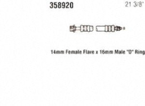 Power Steering Gates 358920 Hose Assembly Pressure Line