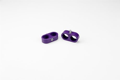 Heater-A/C T-CLAMP, 15/16"-15/16"(5/8"-5/8" ID), 2 Pieces, Purple