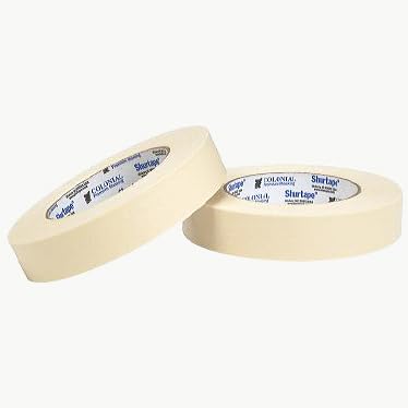 Colonial Shurtape Premium Grade Masking Tape (COL-00): 1-1/2 in. x 60 yds. (Natural)