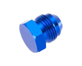 Horse Red -04 AN flare plug, blue -2pcs/pkg