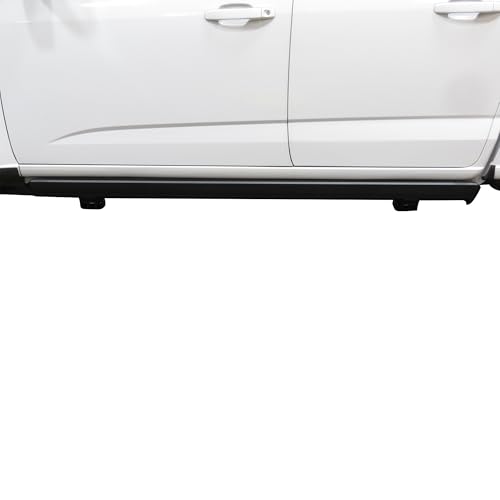 Black Horse Elite Power Board Retractable Black Compatible with 2023-2025 Chevrolet Colorado Crew Cab-PWBR1475