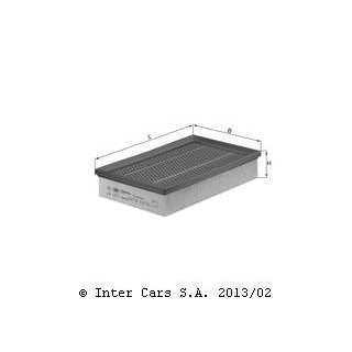 Air Filter MAHLE LX 1212