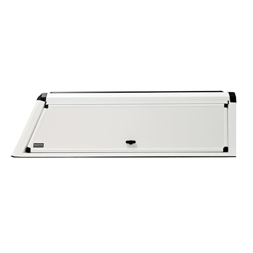 Westin 16-11290 Truck Cap EXP with Solid Front Glass fits 2024-2026 Ranger Crew Cab 5' Bed Gloss White