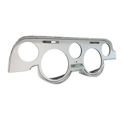 C7ZZ-10838-AL Scott Drake 1967-1968 Custom Gauge Bezel - Aluminum