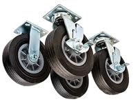 8" JOBSITE Casters - Set of 4-1-324990 JOBOX
