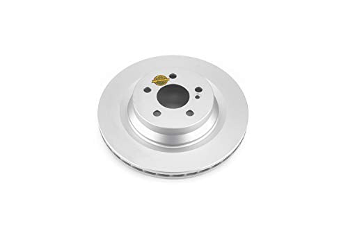 Power Stop EBR1451EVC Genuine Geomet Coated Rear Brake Rotor For Mercedes-Benz CLS550 2012-2018, Mercedes-Benz E550 2010-2014 [Model Specific]