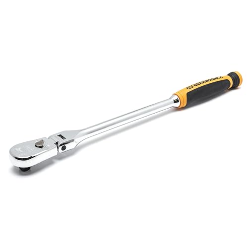 3/8" Drive GEARWRENCH 90 Tooth Cushion Grip Flex Teardrop Ratchet, 81210T