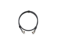 24-2112 UDA, 24" Hi Temp Air Brake Tubing & 2, 90° ⅜ Swivel Push To Connect Fittings