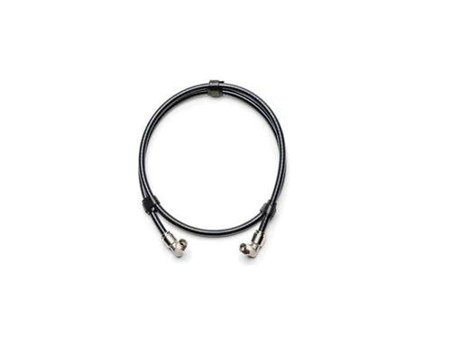 24-2112 UDA, 24" Hi Temp Air Brake Tubing & 2, 90° ⅜ Swivel Push To Connect Fittings