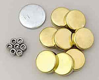 Brass Freeze Plug Kit Milodon for Small Block Chevy 400
