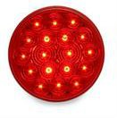 Custer 4" Round CPL4-R Red LED, 18 LEDs