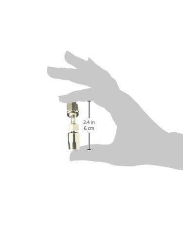 Endura Edelbrock 610081 45 Degree Full Flow Hose End