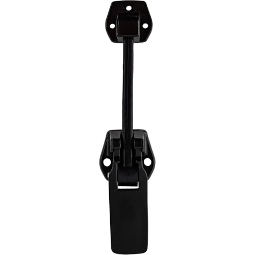 12 Inch Buyers Products WJ211 Rubber Polymer Hood Catch, Compares to Standard Navistar Hood Catch, Corrosion-Resistant, Latch for Truck Hoods, Black