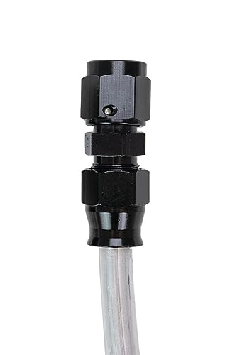 Black Moroso Compression Fitting Adapter, #6 Female to 3/8" Tube