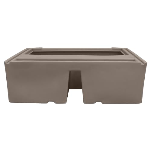 BM1144-1B-1725 Wise Premier Series Pontoon 36-Inch Bench Base Only, Mocha Java