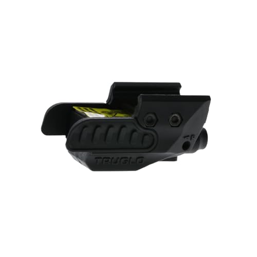 TRUGLO Compact Sight Line Durable Lightweight CR1/3N Battery Tactical Handgun Laser Sight for Picatinny, Weaver, or Pistol Rail Mount